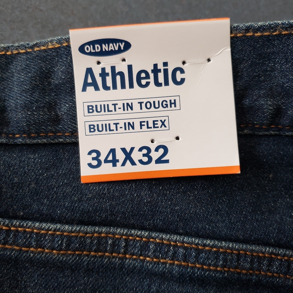 Old navy size 34x32 athletic Jean's for men